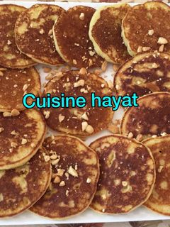 صورة لوصفة پان كيك بالسميد