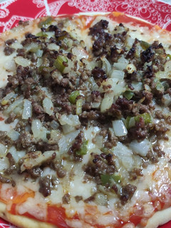 Una foto de Pizza casera