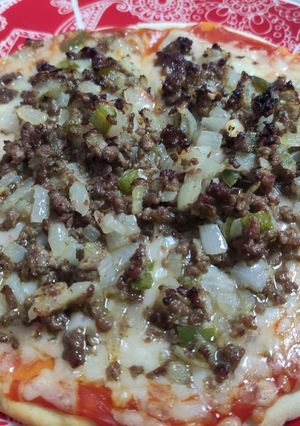 Una foto de Pizza casera