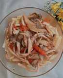 Salad mực giảm cân mà vẫn ngon