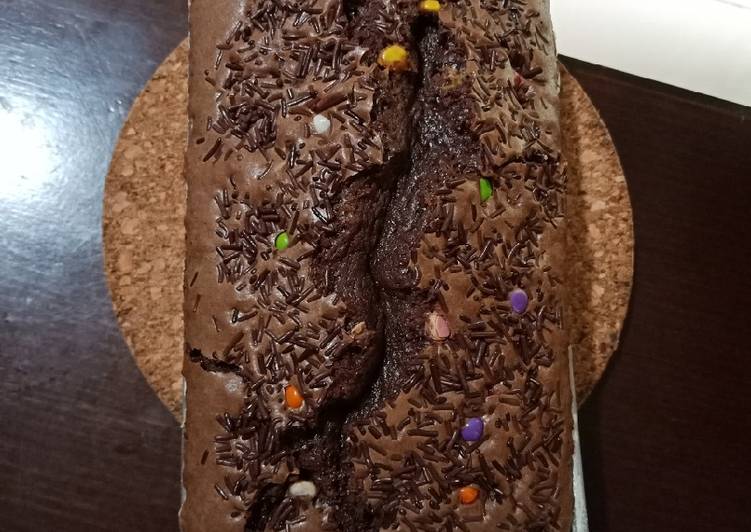Brownies bakar coklat beng-beng
