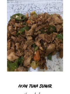 Foto resep Ikan tuna suwir teriyaki