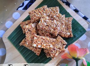 Foto resep Ting-Ting Kacang Wijen (Nougat Kacang Wijen)