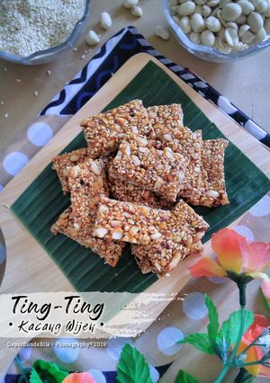 Foto resep Ting-Ting Kacang Wijen (Nougat Kacang Wijen)