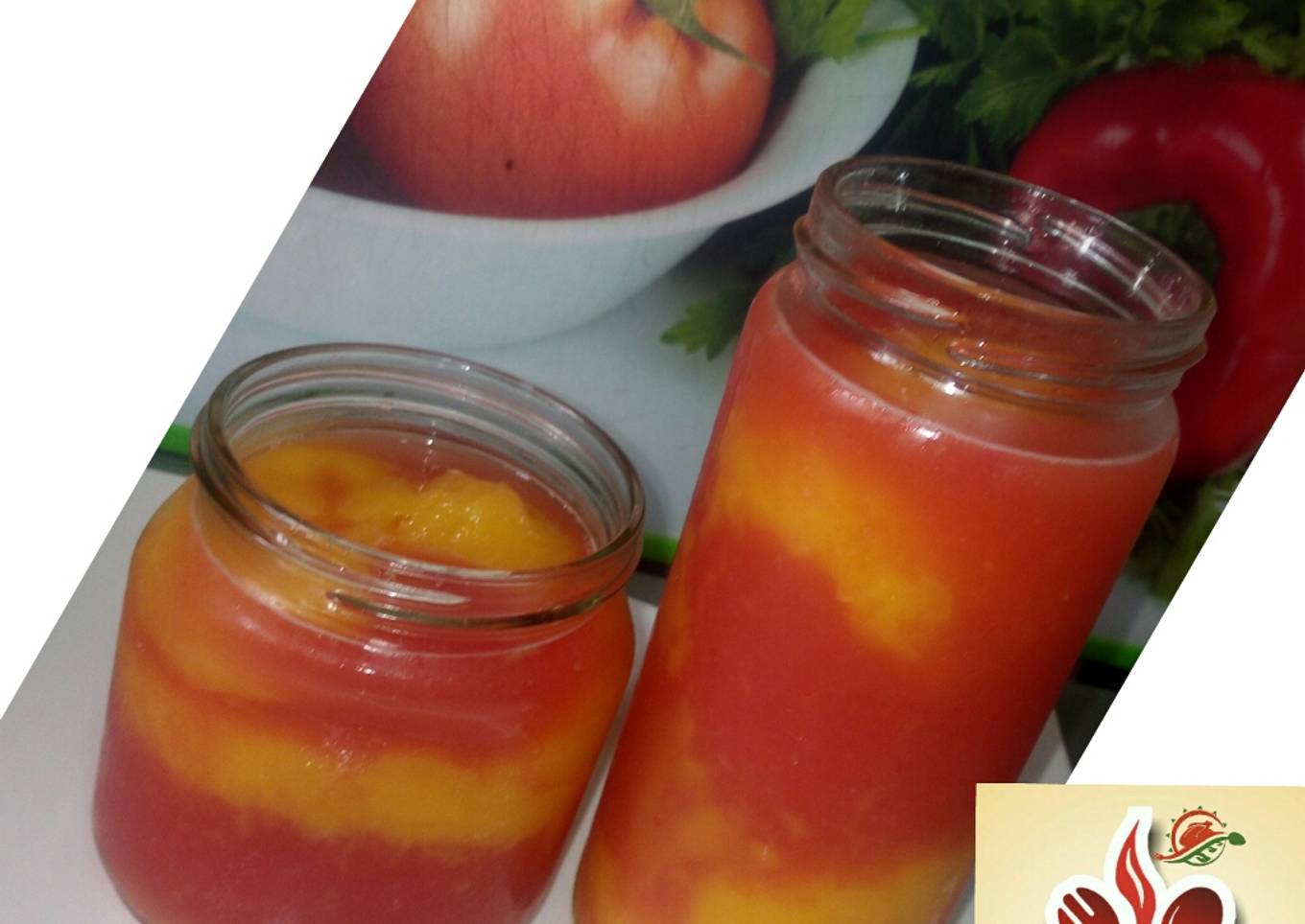 Mango watermelon juice