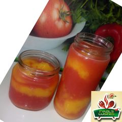 A picture of Mango watermelon juice.