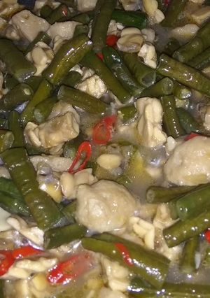 Foto resep Tumis Tempe, Kacang Panjang, dan Bakso