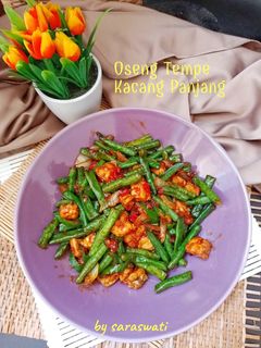 Foto resep Oseng Tempe Kacang Panjang