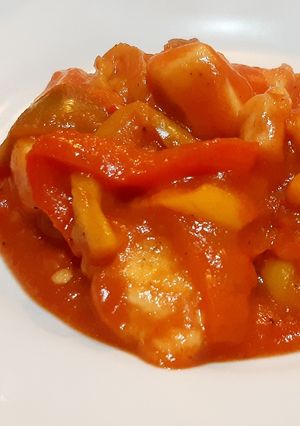 Foto di Pollo e peperoni