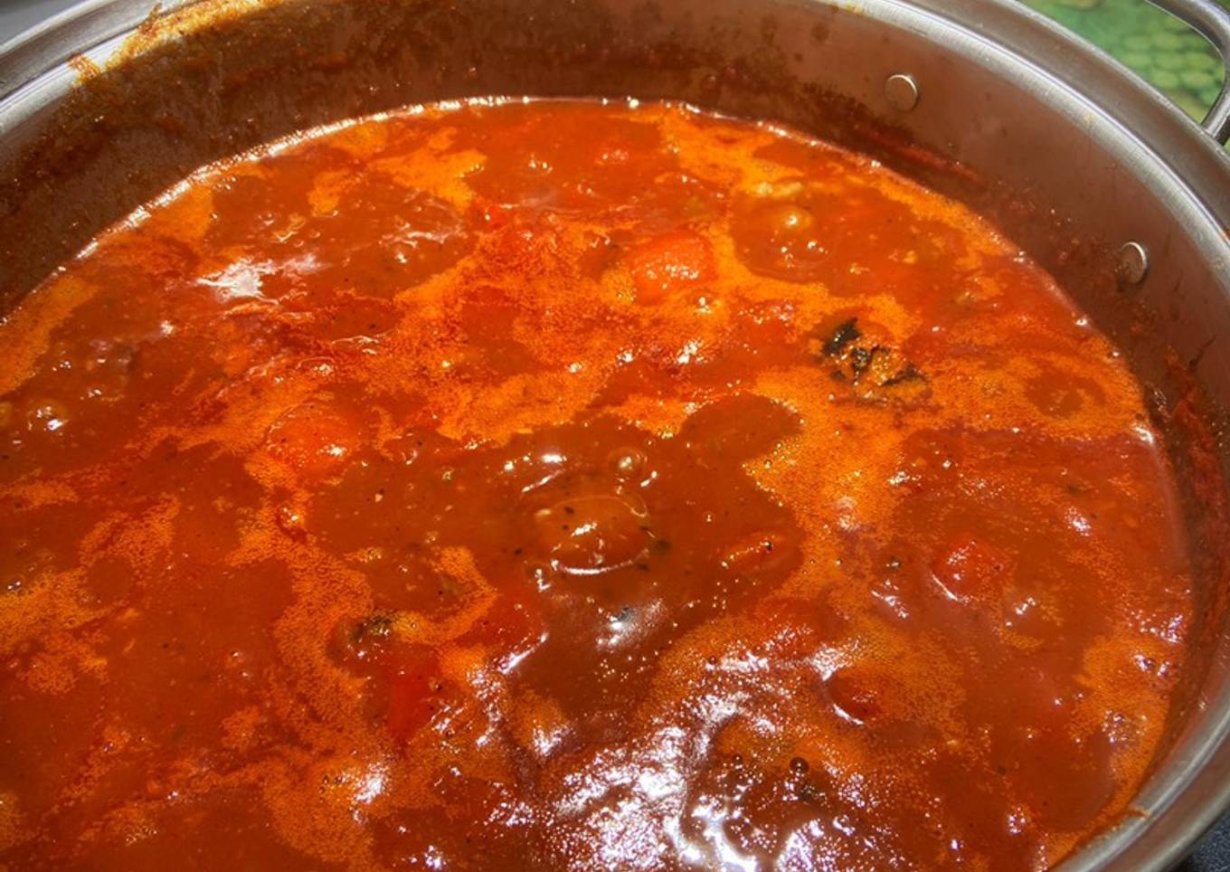 Fire Roasted Tomato Sauce w/ Pork (Large batch)