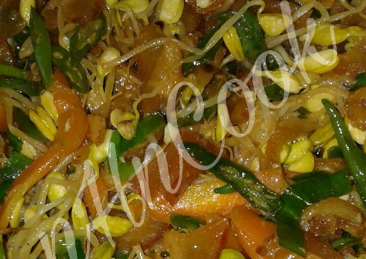 How to Make Tasty Kikil cabe ijo campur kecambah