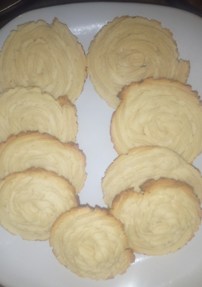 A picture of Piped cookies.