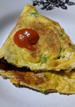 Foto resep Telur dadar mudah