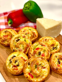 Φωτογραφία της συνταγής 🌈Rainbow pizza rolls