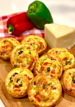 Φωτογραφία της συνταγής 🌈Rainbow pizza rolls