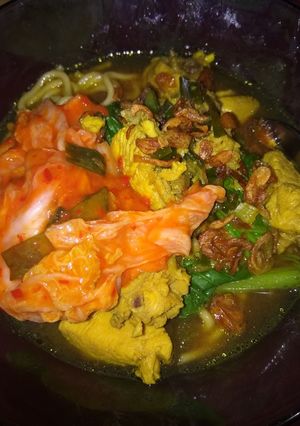 Foto resep Mie Ayam Ekstra Kimchi