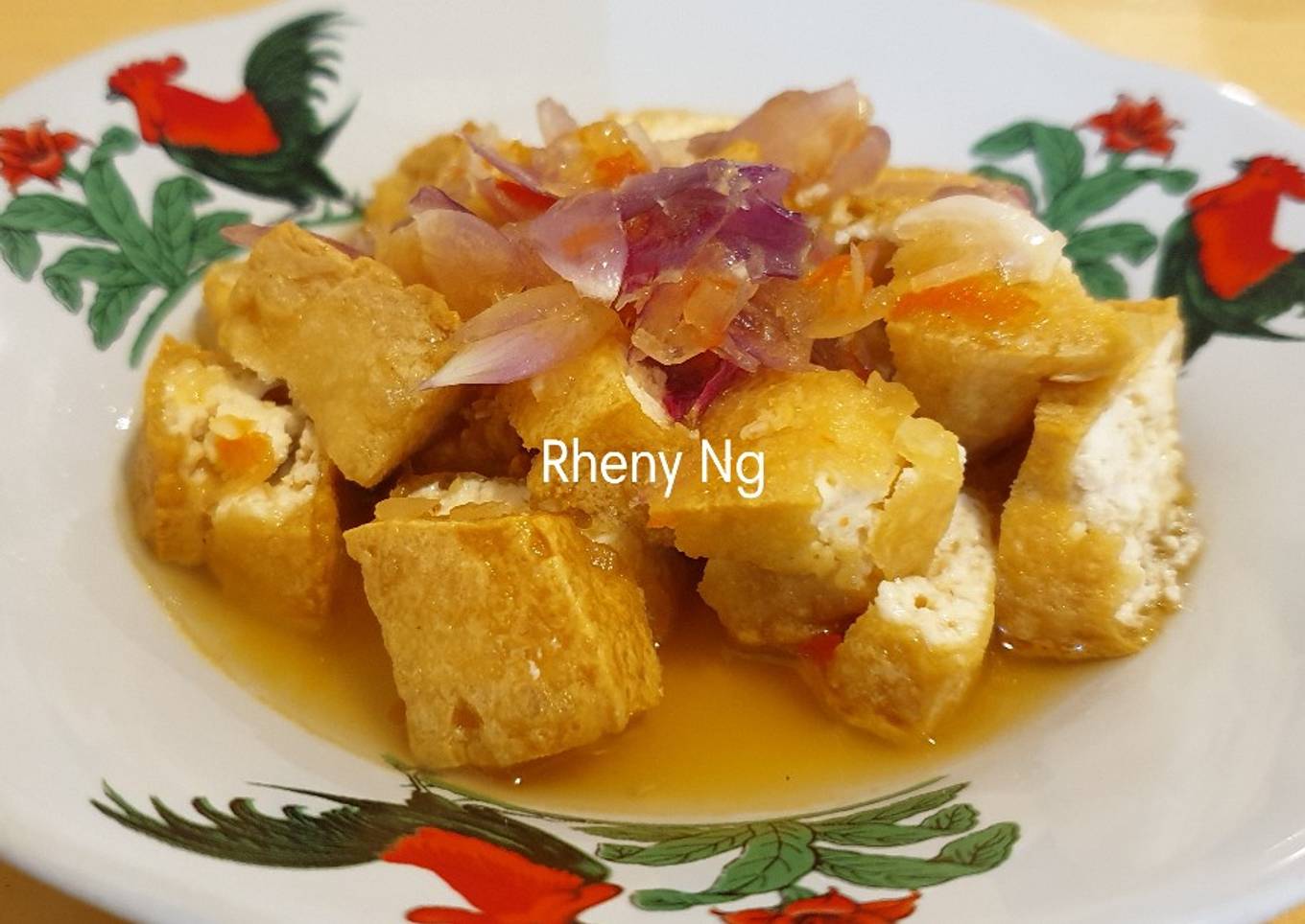 Tahu Gejrot (Alternatif tanpa gula merah & asam jawa)