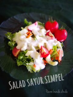 Foto resep Salad sayur simpel