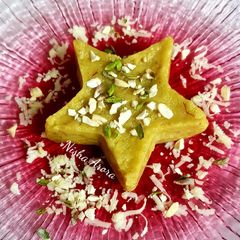 A picture of Kesariya Gosht ka Halwa.
