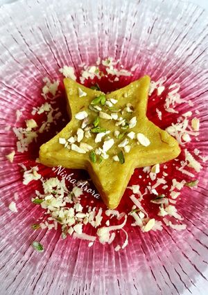 A picture of Kesariya Gosht ka Halwa.