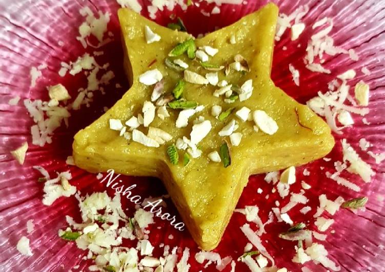 Kesariya Gosht ka Halwa