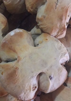 Una foto de Flor de pan dulce
