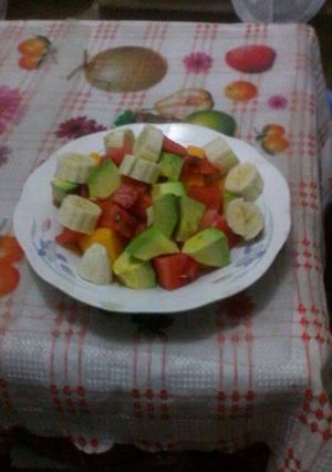 A picture of Fresh fruit salad.