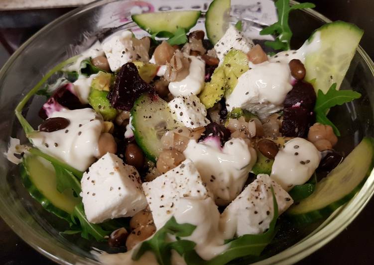 Simple Way to Make Quick My Mixed Healthy Salad 🙄