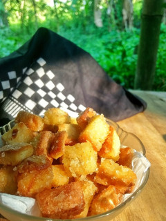 Foto resep Caramel Bread Popcorn (pinggiran roti tawar)