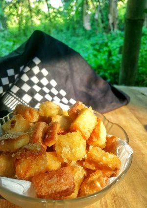 Foto resep Caramel Bread Popcorn (pinggiran roti tawar)