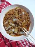 Mie Nyemek Sambal Cakalan