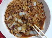 Gambar mie telor nyemek pedas
