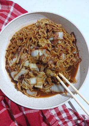 Foto resep Mie Nyemek Sambal Cakalan
