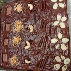 Fudgy brownies shiny crust pake otang রেসিপির প্রধান ছবি