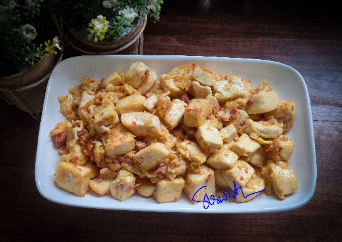Resep Orek Tahu Telur Kornet Anti Gagal