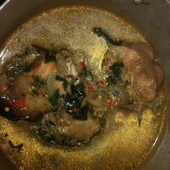 A picture of Cat fish pepper soup.