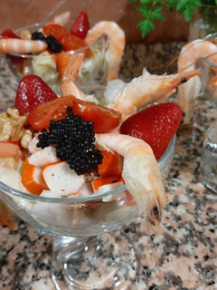 Una foto de Cocktail de Gambas