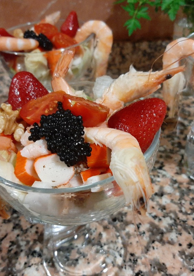 Una foto de Cocktail de Gambas