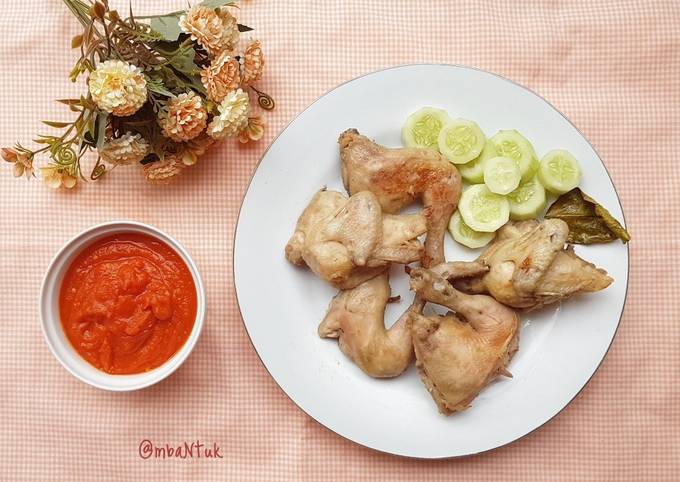 Bagaimana Membuat Ayam Pop, Sempurna