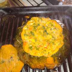 Una foto de Zapallo relleno de verdura