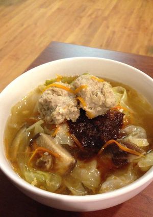 台式香菇肉羹湯 的食譜成品照片