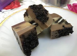 Gambar Puding Milo Oreo