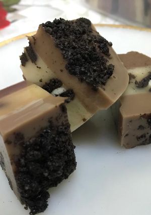 Gambar Puding Milo Oreo