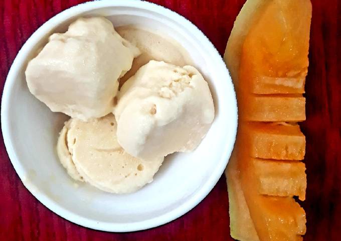 Muskmelon icecream