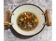 Gambar jamur shitake daging