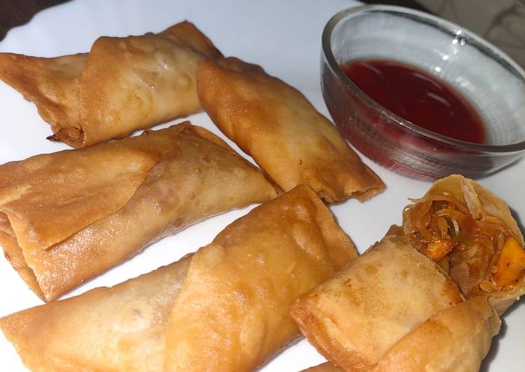 Recipe of Quick Spring rolls | Simple Recipe For Two