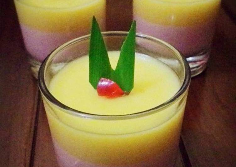 Milky Sweet Corn Pudding (Puding Susu Jagung Manis)