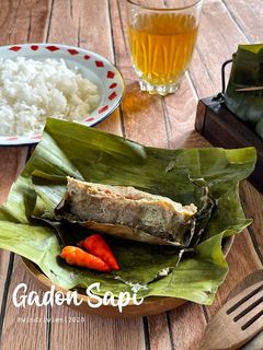 Foto resep Gadon Sapi / Pepes Daging Sapi
