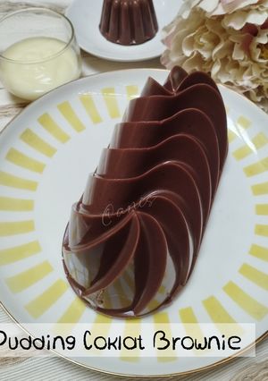 Foto resep Pudding Coklat Brownie