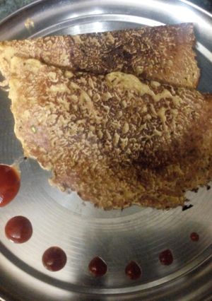 A picture of Besan ka Cheela.